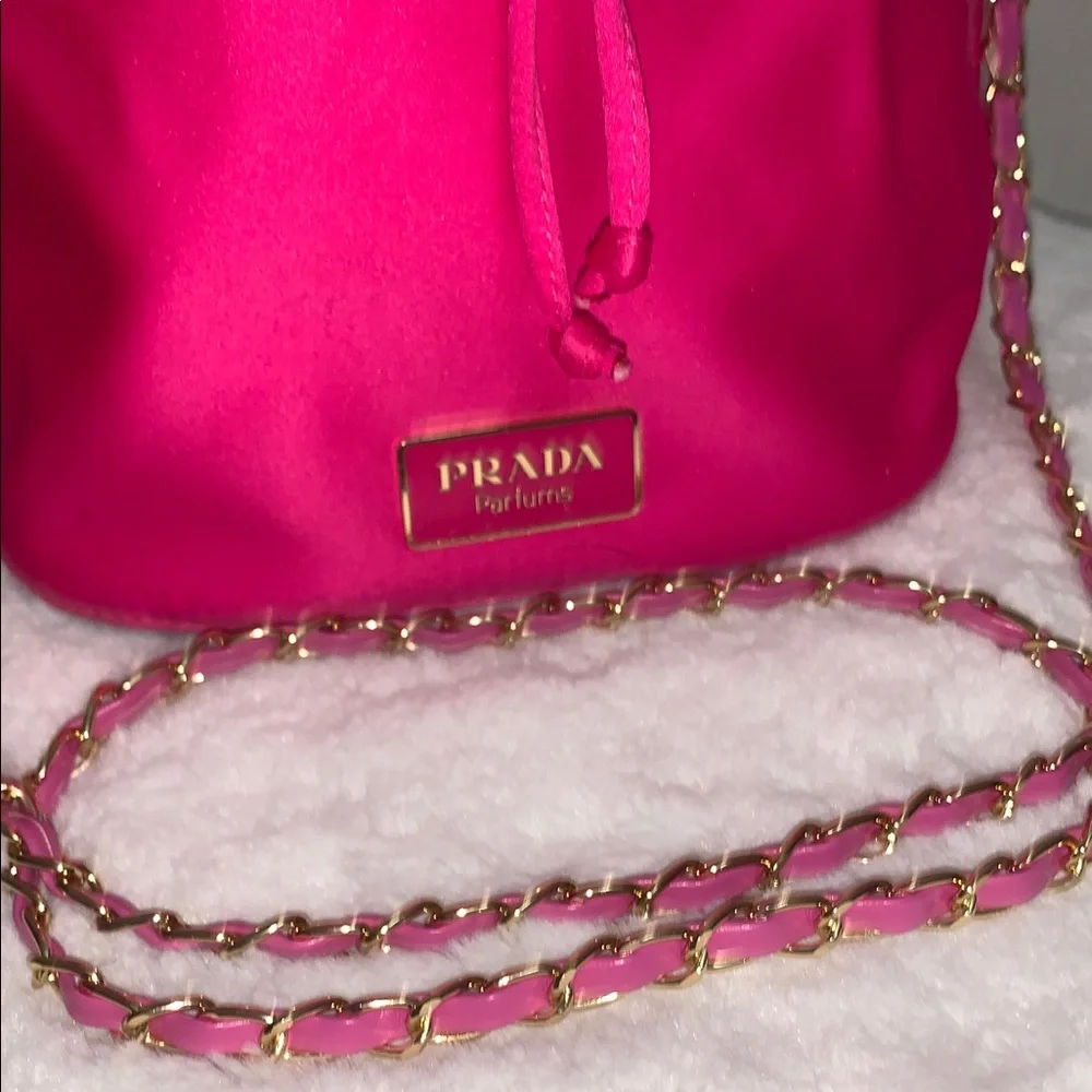 Prada Candy Nylon Drawstring Bucket Bag - Picture 10 of 11